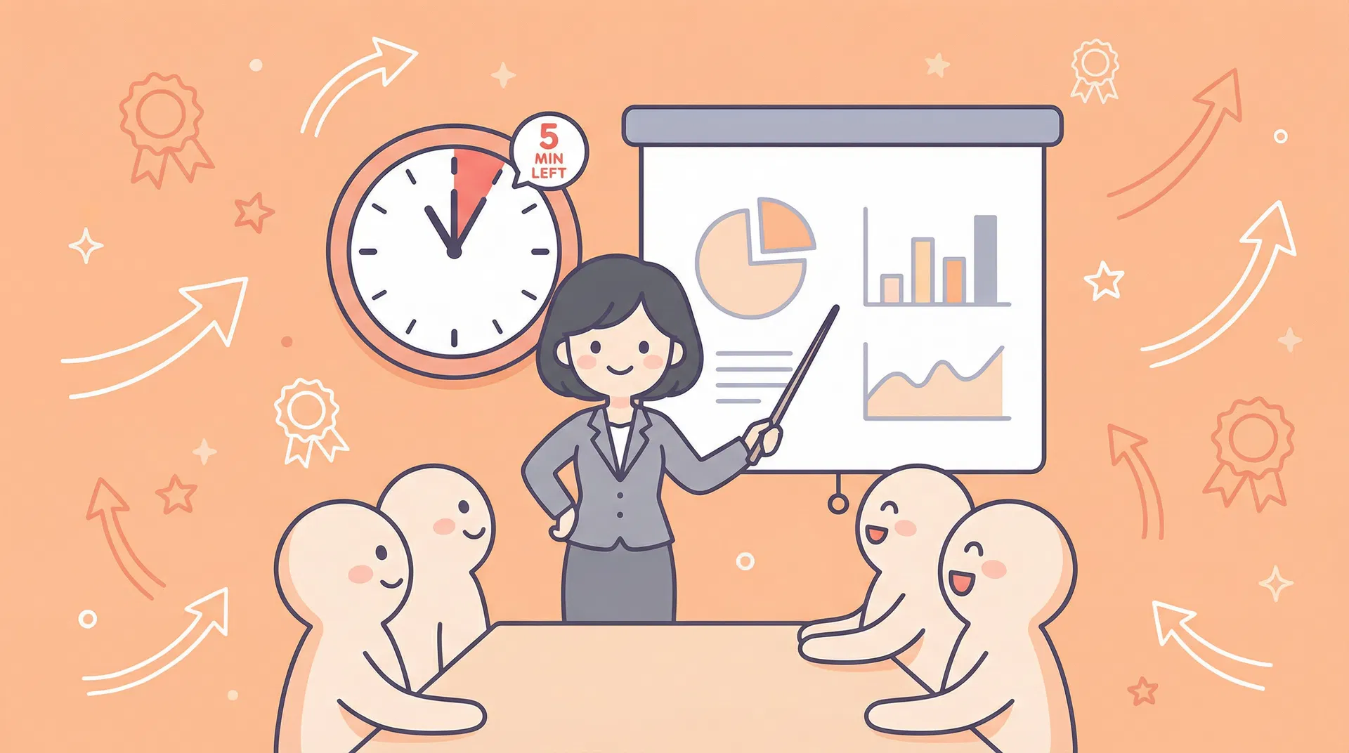 ポイントや少額でFXを試すママのイラスト